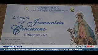 BAGNARA CALABRA La comunità porellese si prepara alla festa dell'Immacolata e al Santo Natale