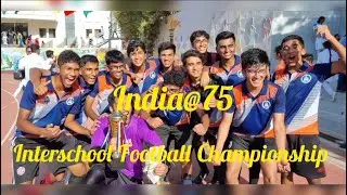 Thrilling Finals of 14 Indian School Football | India@75 | ISG vs ISM | Muscat | BJM