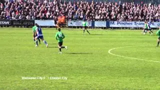 Worcester City v Chester FC  - Last game at St Georges Lane