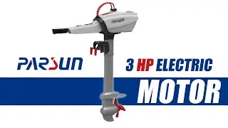 PARSUN JOY 1.2 | 3HP ELECTRIC Outboard MOTOR | Affordable Alternative to Epropulsion and Torqeedo!