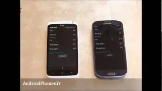 SGS3 vs HTC One X - Quadrant