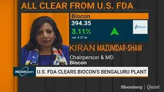 Biocon Gets Clean Chit From USFDA For Bengaluru Unit