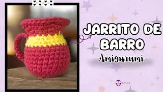 Jarrita de barro amigurumi 