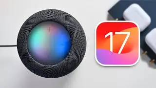 Новые функции для HomePod и HomePod mini с обновлениями 17 и 17.1!