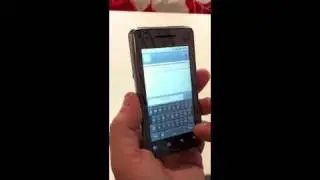 Motorola XT720 Video