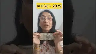 MHSET-2025| Notification out 📢📢#mhsetnotification,#mhset