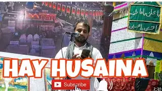 haya Hussain why Hussain #syedzarbatshahnohay #eideghadeermanqabat #ei ali zamain