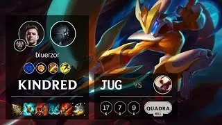 Kindred Jungle vs Lee Sin - EUW Challenger Patch 10.4