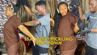 ASMR TSA Security Check -  ASMR Fast & Aggressive Tickling Full Body TSA Pat Down | Unintentional