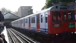 The very last District Line D78 departing Ealing Broadway - T755