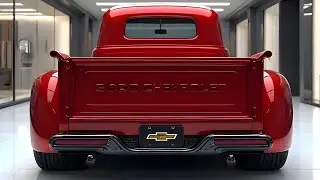 Chevrolet 3100 Vintage Pickup 2026 года &mdash; возвращение классической легенды с современной мощью