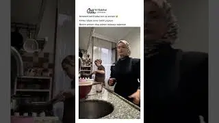 Annesini taklit eden kız 😅