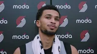 Toumani Camara Talks Defense, Practice, and Upcoming Games | Portland Trail Blazers