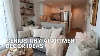 Genius Tiny Apartment Decor Ideas to Maximize Space & Keep Your Home Chic and Cozy