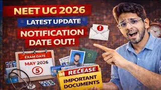 NTA NEET 2026 Registration Date OUT? | Exam Date & Documents | Latest Update