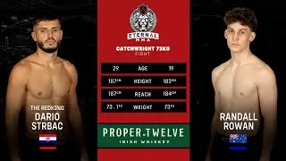 Eternal MMA 88: Dario Strbac VS Randall Rowan