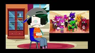 Reacting To Spearminty Devil, Chris178afton and Funtime bolt the Moon Chaser(Friends)