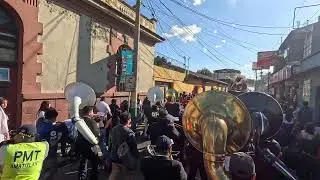 Ambiente en el Parque y atrio de La Iglesia de Amatitlán. Lunes de rezado. 12.02.2026