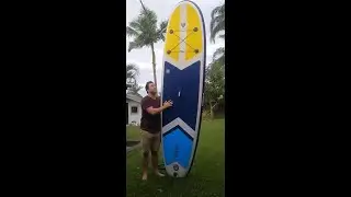 Надувная доска для сапсерфинга Tahwalhi! Распаковка, обзор и тест на воде!