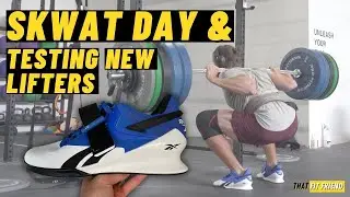Squatting 400 lbs Again | Reebok Legacy Lifter 2 First Impressions (MEET PREP VLOG)