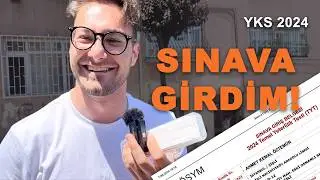 YKS SINAVINA GİRDİM! | YKS 2024 VLOG!