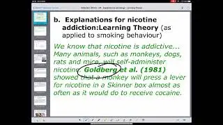 AQA Psychology A-level: 03 Learning Theory Explanation of Smoking