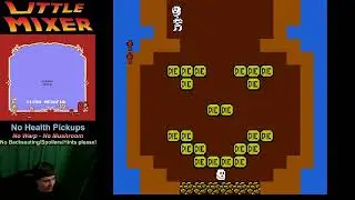 Super Mario Bros 2 Cemetery Bros Halloween romhack sprite change - No Mushrooms - No Health pickups!