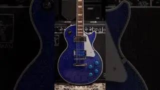 2020 Epiphone Les Paul Tommy Thayer in Blue Sparkle