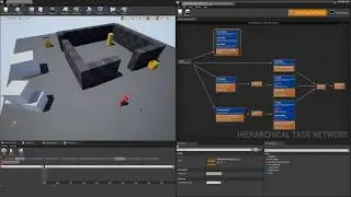 [UE4 HTN] HTN Planning Plugin for Unreal Engine 4 &ndash; Test 1