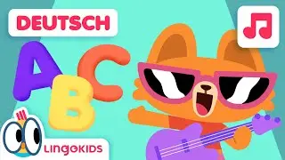ABC ROCK Lied 🎸 KINDERLIEDER | Das Alphabet mit Lingokids lernen!