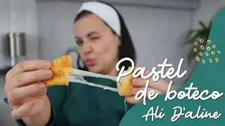 COMO FAZER MASSA DE PASTEL COM 3 INGREDIENTES [Ali D'aline]