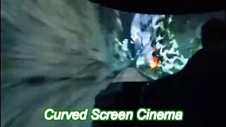 arcade curved screen cinema 10 seater 20 seater 4d cinema 4k to 8k