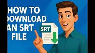 Как скачать файл SRT из Clipchamp | Загрузка файла SRT | Создание субтитров Clipchamp