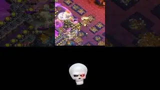 Clan war Destroy Town Hall 18 Hero,s And Army😱🔥 Clash of clans #shorts #clashofclans #coc