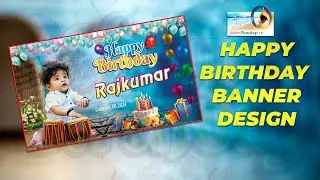 How to Create Birthday Banner Design In Photoshop