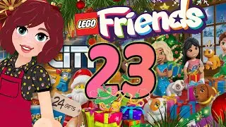 Сегодня 23-й день, Рождество уже близко! Открываем адвент-календари LEGO Friends/City в 2025 году.