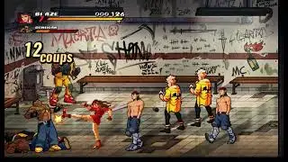 Streets of Rage 4 - Blaze SOR1 cool trick