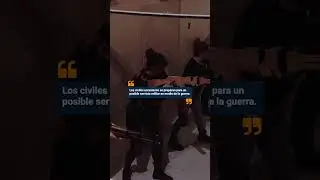 Curso de supervivencia en Ucrania | Civiles listos para la guerra frente a agresiones de Rusia