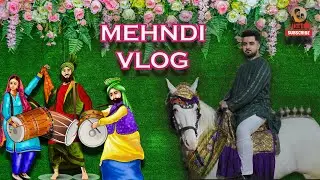 Mehndi  Vlog  |  Shoot with Horse  |  Had alot of Fun