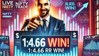 Live Nifty Options Trade 💹 | 1:4.3 RR Explained with Momentum & Mindset Tips 💥