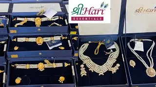 Gold Plated Pearl Choker, Neckalace Design | Sree Hari Jewellery Collections | Chayanica Imitation
