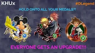 KHUx - 3 OLD MEDALS GET UPGRADES?!