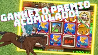 🍀🐎GANHEI O BONUS ACUMULADO NO ROYAL TURFE SLOTS💰💸
