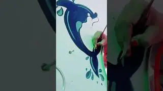 wall painting 😍#trading #art #youtube shorts #painting
