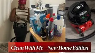 Move-In CLEANING Day! Making Our New HOUSE a HOME