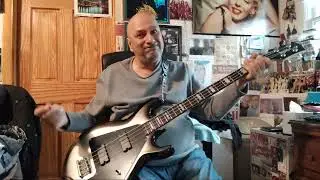 Iron Label Clutch Bass Silver burst review/demo.