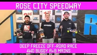 Rose City Speedway 4WD Buggy A + B Main - Deep Freeze Off-Road Race 2026 