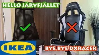 J&Auml;RVFJ&Auml;LLET: MY NEW GAMING CHAIR FROM IKEA! - Vlog #27