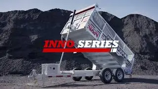 Inno Series : Remorque galvanis&eacute;e &agrave; benne basculante 5 tonnes par N&N Remorques