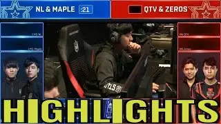 NL & Maple vs QTV & Zeros Highlights | All-Star 2018 Day 2 2v2 Round 2 | LMS vs VN